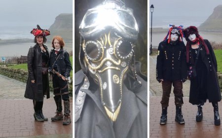 Whitby turns steampunk as hundreds descend for weekend spectacle